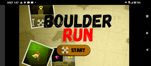 Android application Boulder Run screenshort