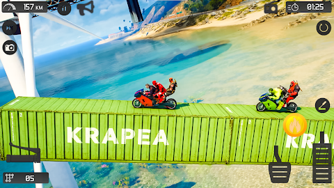Mega Ramp Bikes Stunt Games 3Dのおすすめ画像3