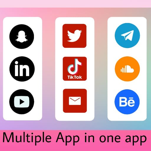 Multiple social app in one app Download on Windows