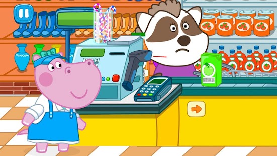 Hippo: Supermarkt-Kasse Screenshot