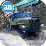 Cover Image of Download Winter Timber Truck Simulator  APK