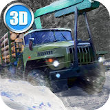 Winter Timber Truck Simulator icon