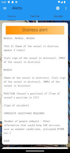 Sailor Toolbox Screen 2