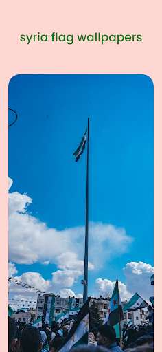 Android application syria flag wallpapers screenshort