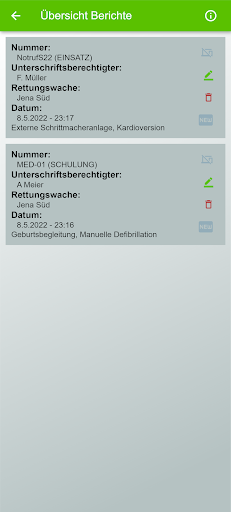 Android application Ausbildungsheft DRK-SA screenshort