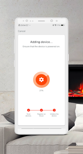 Smart Flame Connect Screen 2