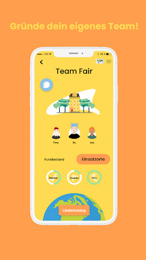 Android application faironauten screenshort