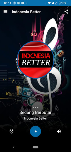 Android application Radio Streaming Indonesia Bett screenshort