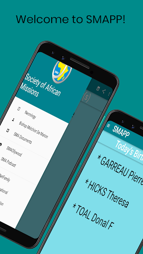 Android application SMAPP! screenshort