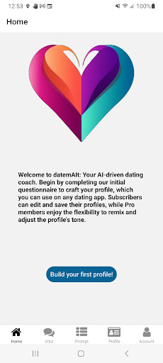 Android application datemAIt screenshort
