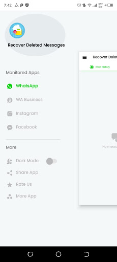 Recovery Deleted Messages Screen 2