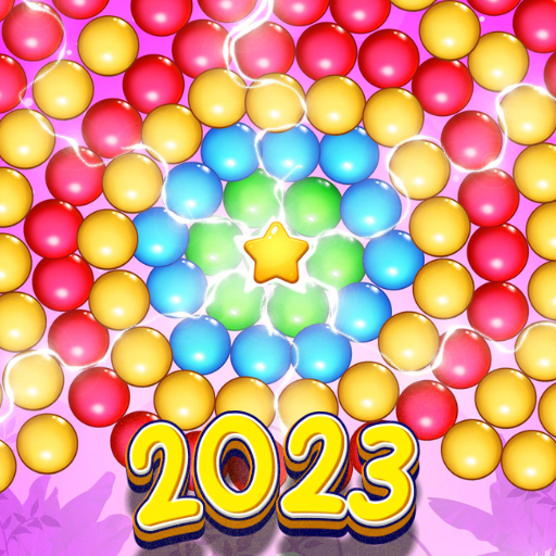 Bunny & Fox Pop Bubble Shooter logo