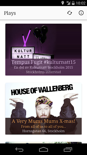 Android application Tempus Fugit screenshort