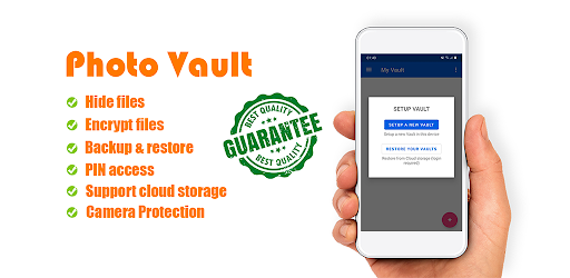 Photo Vault - hide & lock file