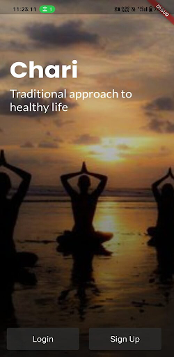 Android application Chaari - Empowering Wellness screenshort