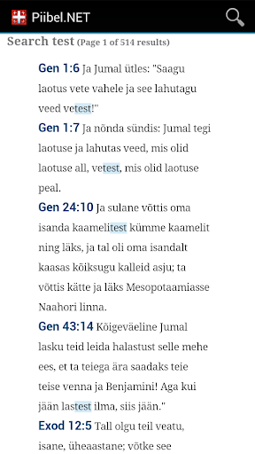 Piibel.NET Screenshot