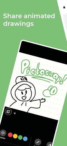 Android application Pictoswap - share drawings screenshort