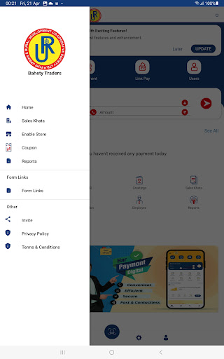 Android application Puri URDCS Merchant screenshort