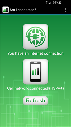 Am I connected? Screen 2