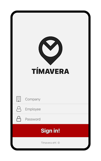 Android application Tímavera screenshort