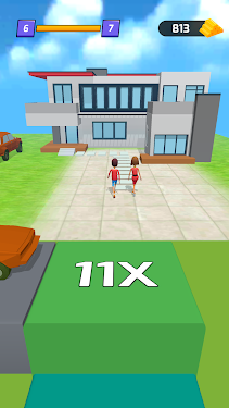 #3. Gold Runner: Rich Money Run 3d (Android) By: CipherSquad
