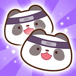 パンダ忍者学校：かわいいマージタイクーン Mod Apk