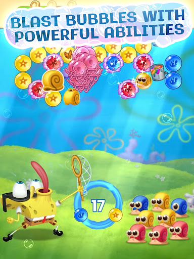 Screenshot of SpongeBob: Bubble Pop NETFLIX