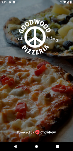 Android application GoodWood Pizzeria screenshort