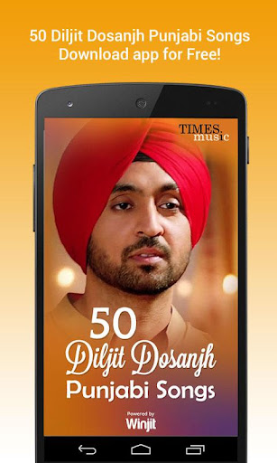 Android application 50 Diljit Dosanjh Punjabi Song screenshort