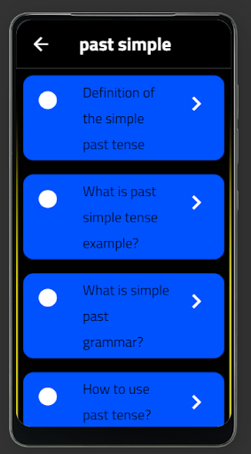 past simple Screen 2