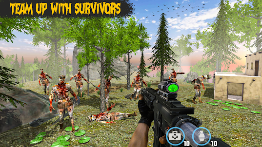 FPS Shooting Zombie games