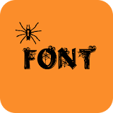 Halloween font for flipfont icon