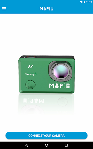 Android application MAPIR Survey3 Control Applicat screenshort