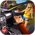 Cover Image of ダウンロード クレイジータクシーカードライビングゲーム3D 2.0.2 APK