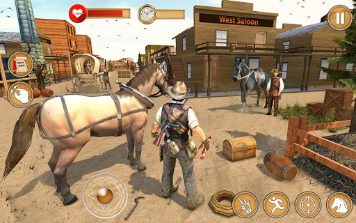 Western Cowboy Gun Shooting Fighter Open World  screenshots 19