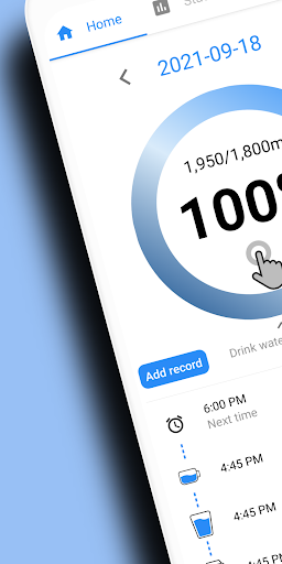 Android application Drink Water Manager - Reminder screenshort