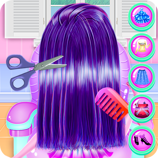 Cosplay Girl Hair Salon