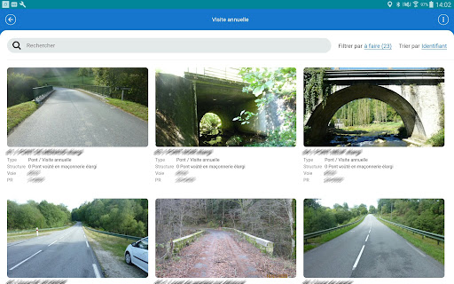Android application OKAPI (TWS) - surveillance screenshort