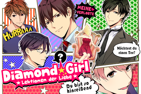 Diamond Girl: liebes spiele Otome otaku games Screenshot