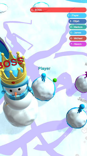 Snowball Man.io Screen 3