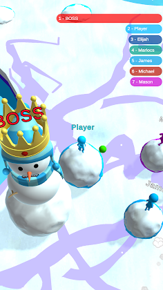 Snowball Man.io - Screenshot 3