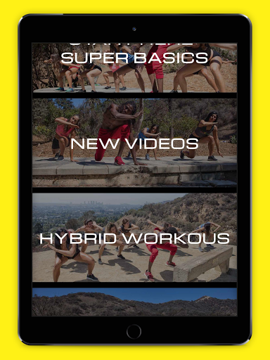 Screenshot of Fit Arts Anywhere