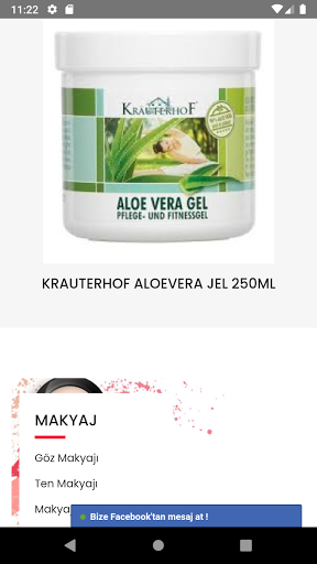 Android application Hrn Kozmetik screenshort