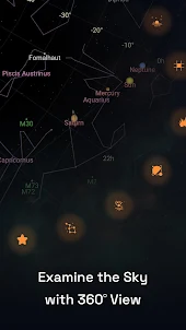 Sky Observation: View Star Map