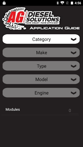 Android application Application Guide for Ag Diese screenshort