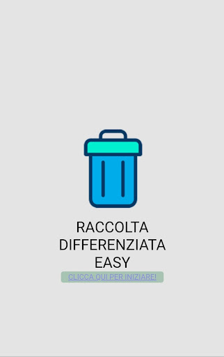 Android application Raccolta Differenziata Easy screenshort