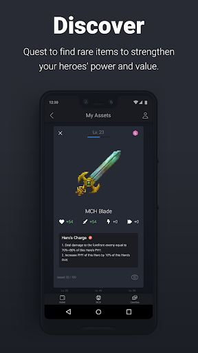 MCHapp Screen 2
