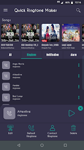 Ringtone Maker - Capture d'écran MP3 Cutter