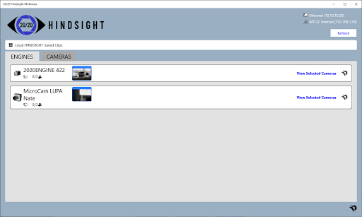 Android application 20/20 Hindsight Connect screenshort