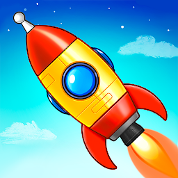 Symbolbild für Raketen- und Weltraumspiele
